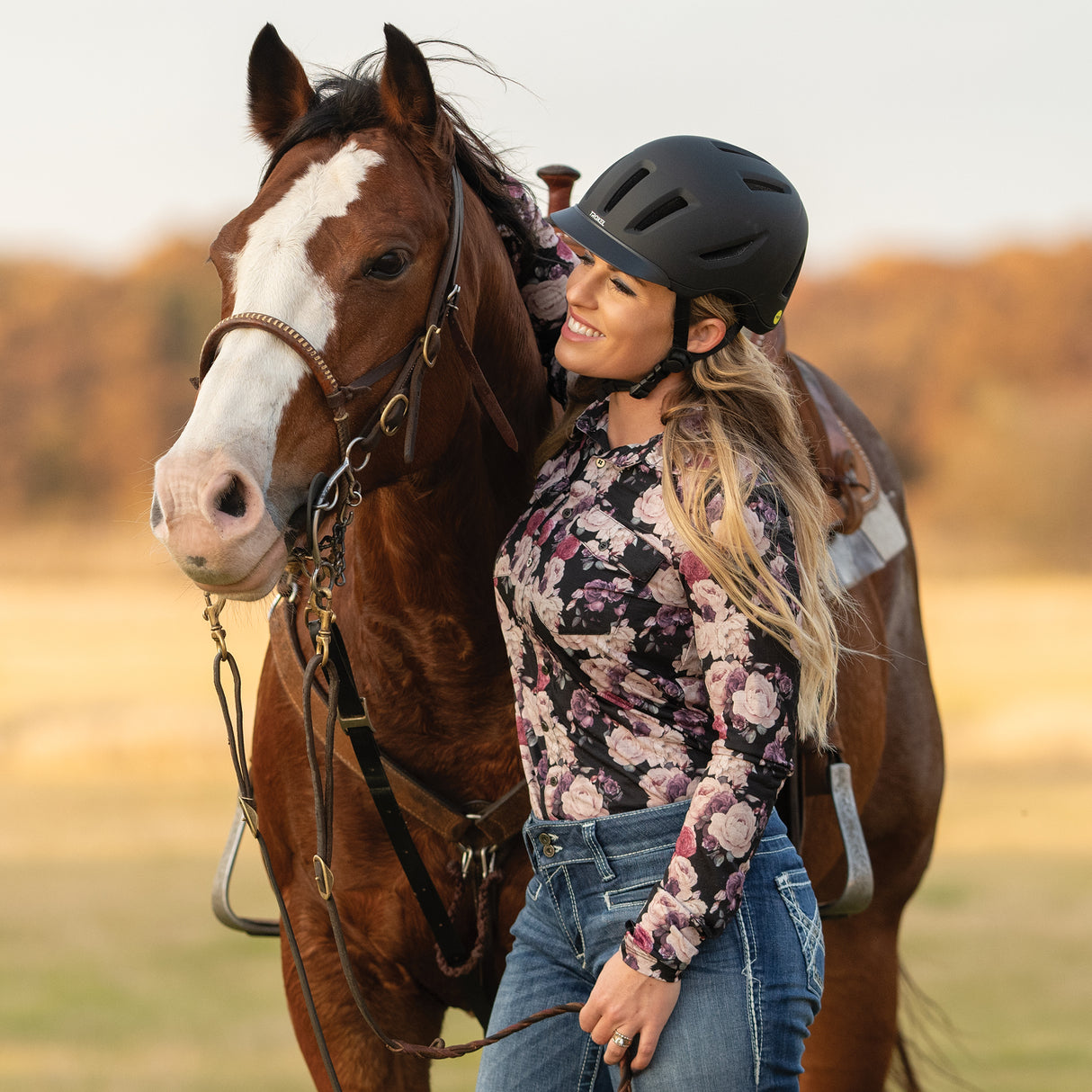 Terrain™ Horse Riding Helmet with Mips® Technology, Multi-Directional Impact Protection System