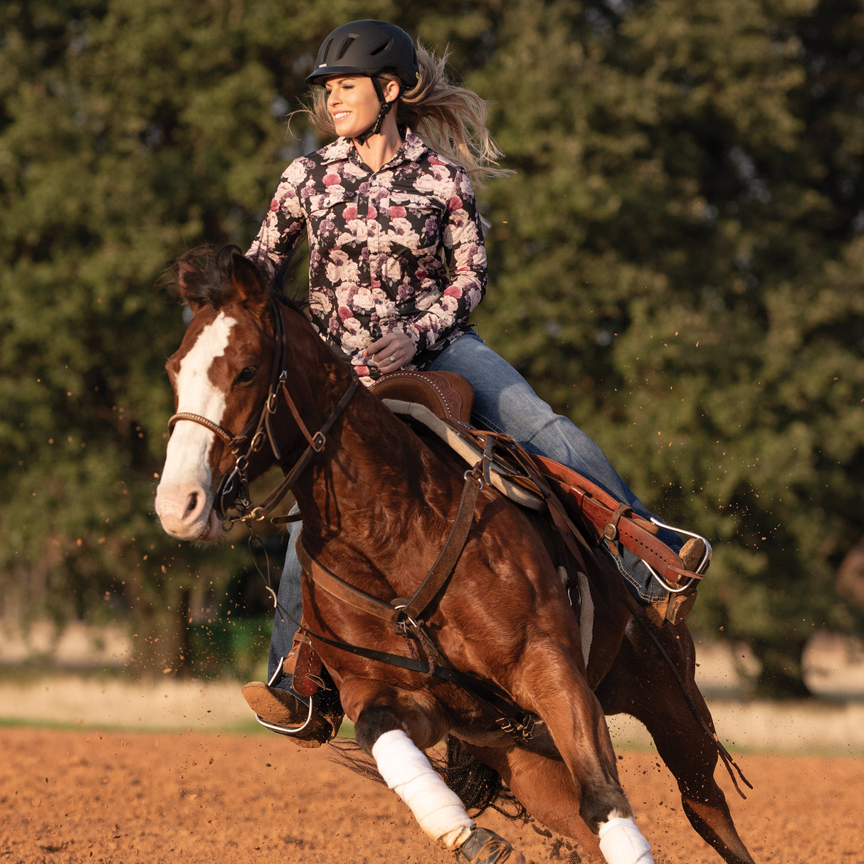 Terrain™ Horse Riding Helmet with Mips® Technology, Multi-Directional Impact Protection System