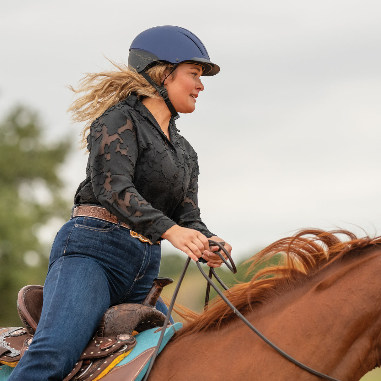 Spirit™ Horse Riding Helmet with Mips® Technology, Multi-Directional Impact Protection System