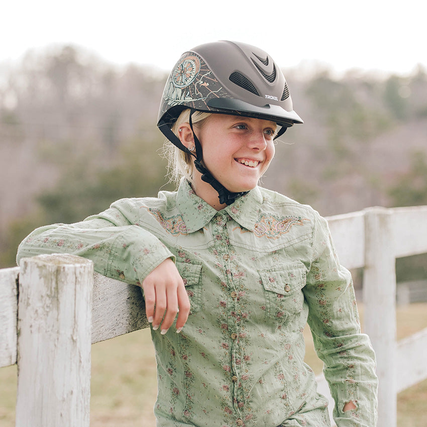Rebel Riding Helmet - Troxel Helmets