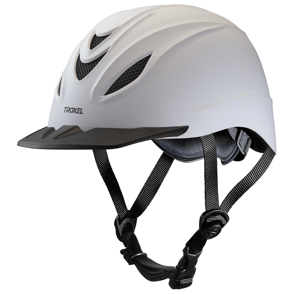 White Carbon Intrepid Helmet